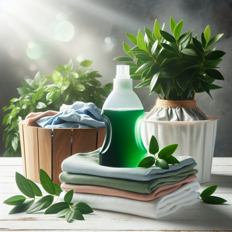 Eco-friendly detergents for sustainable laundry