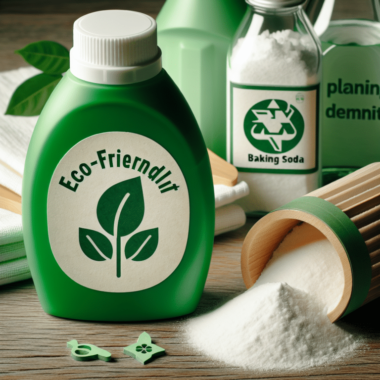 Eco-Friendly Detergent with Baking Soda