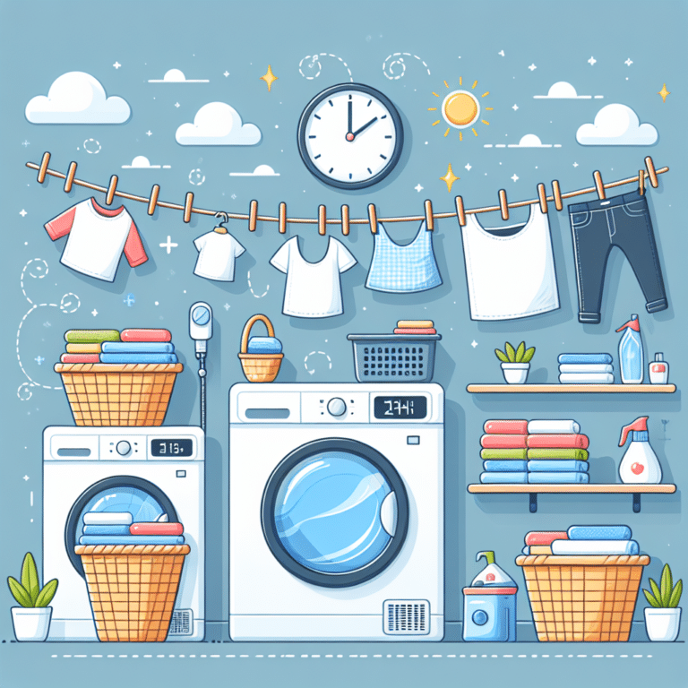 Laundry Habits to Save Time and Energy