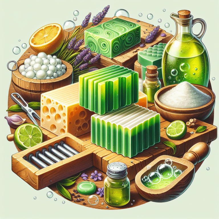 Making Eco-Friendly Soap Bars for Laundry