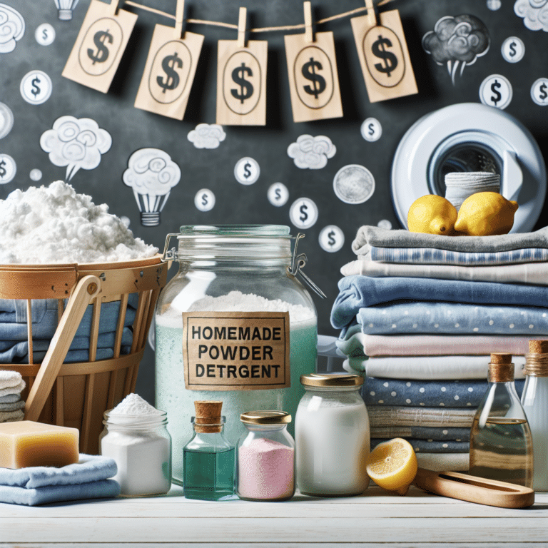 Budget-Friendly Laundry Detergent Hacks