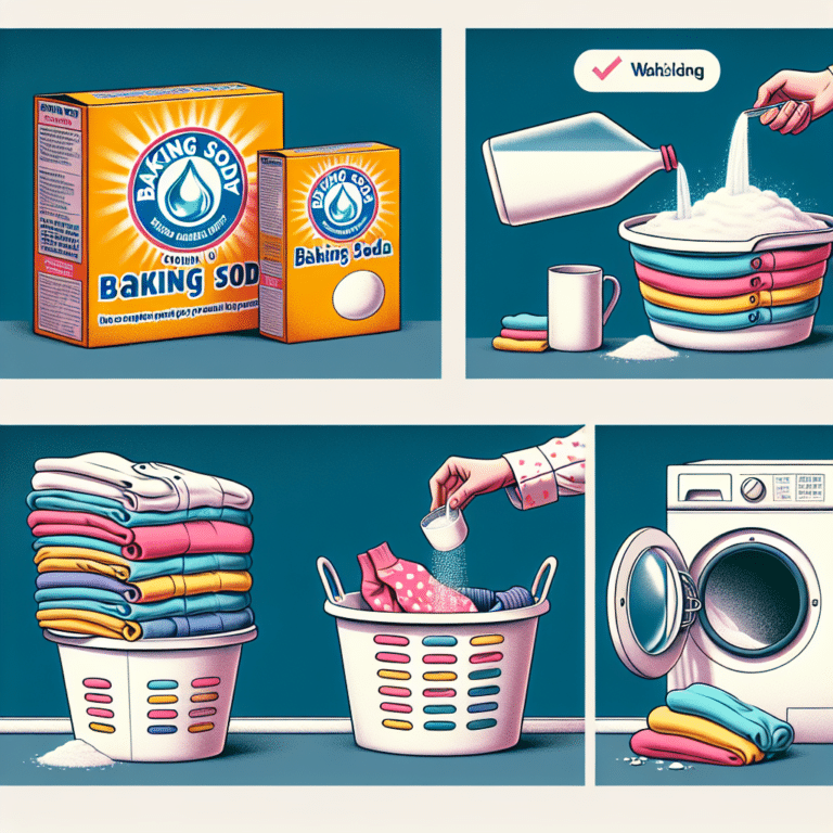 Baking Soda Hacks for Laundry