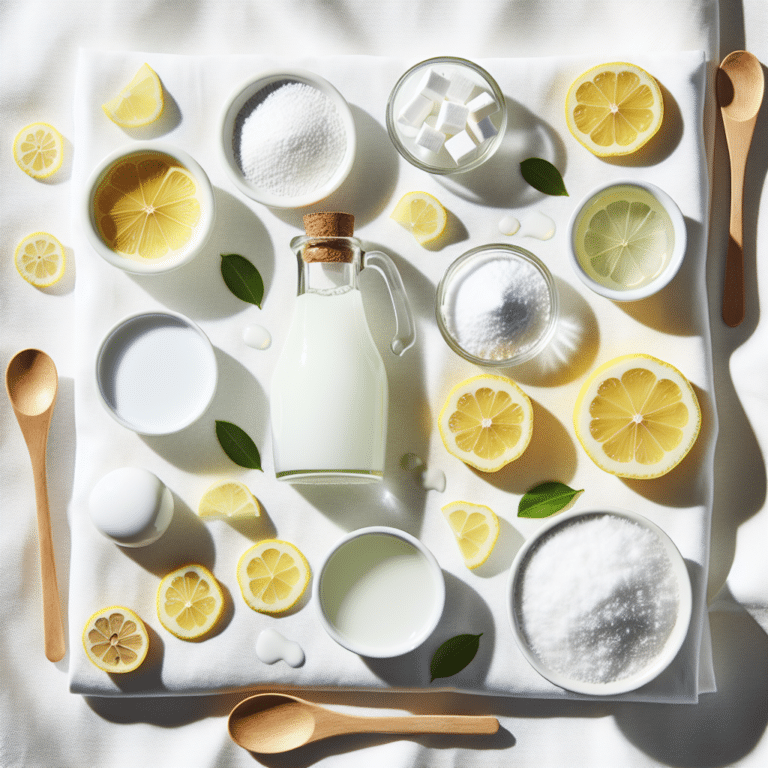Natural Bleach Alternatives for Whites