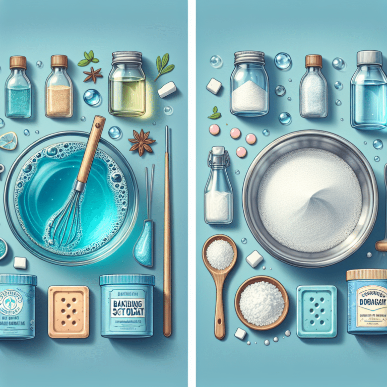 Liquid vs Powder DIY Detergents
