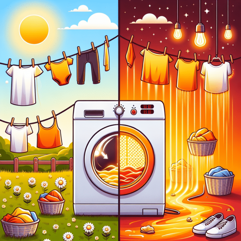 Natural Drying vs Electric Dryer