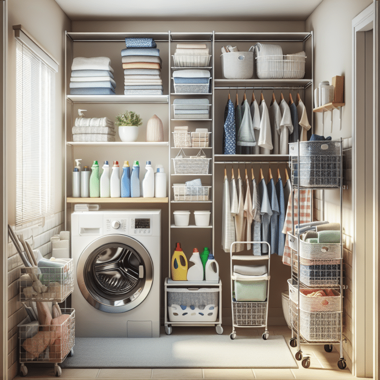 Laundry Organization Tips for Small Homes