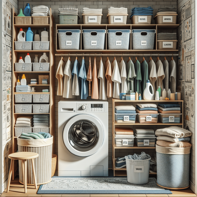 Laundry Organization Tips for Small Homes