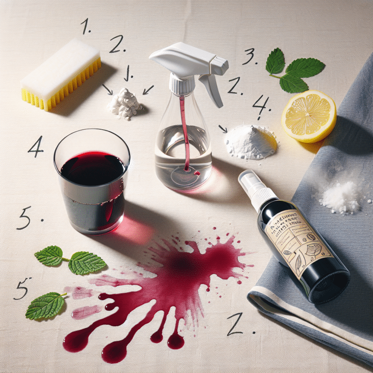 Removing Wine Stains Naturally