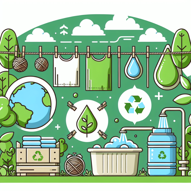 Saving Water with Eco-Friendly Laundry Hacks