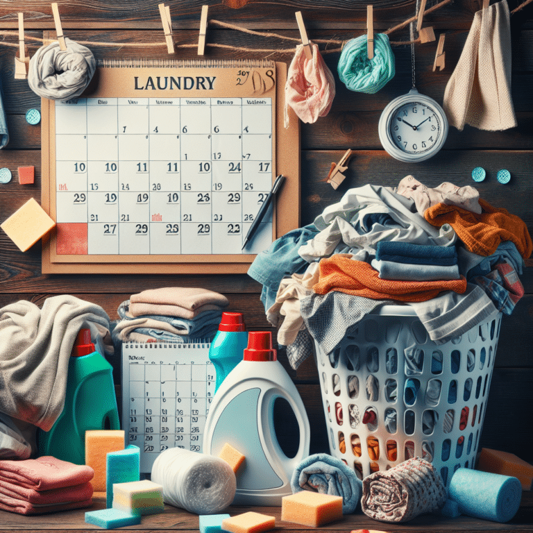 Organize Laundry Schedule at Home