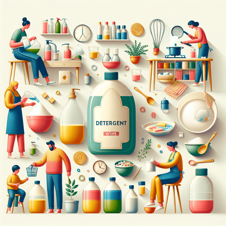 Detergent Recipes for Small Households