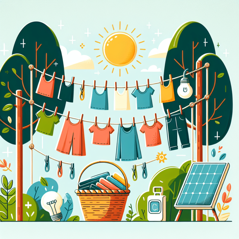Natural Drying and Hanging Laundry Hacks: Save Time and Energy